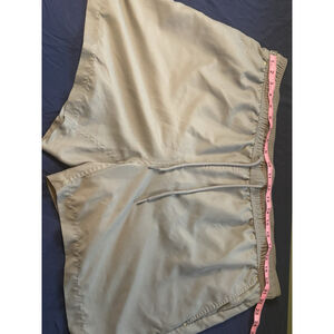 George Men's Swim Trunks Size 2XL 44-46 Grey Lined Mesh Pockets Drawstring